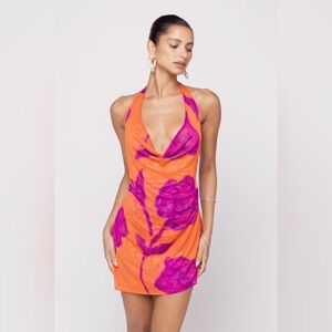 NWT Sold Out Resa Bruno Dress in Mandarin Sz M